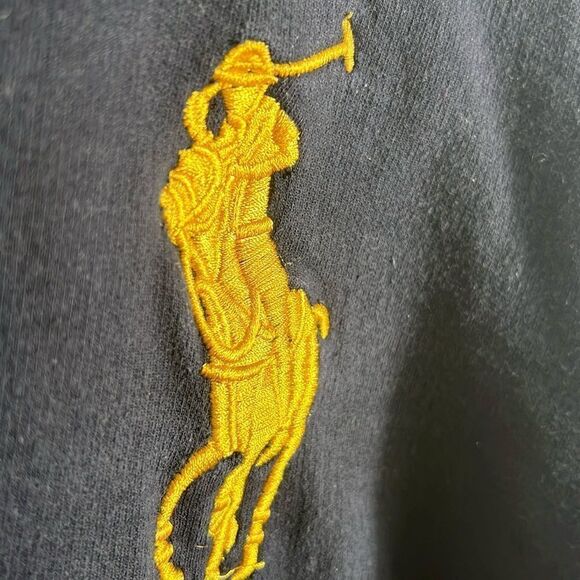 🔥🔥 Vintage RALPH LAUREN Embroidered Crewneck Sweatshirt Youth XL / Women Sz S - Picture 6 of 9